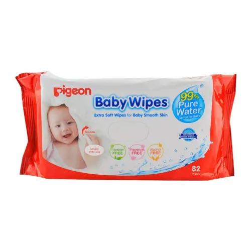 Pigeon Baby Wipes 82'S