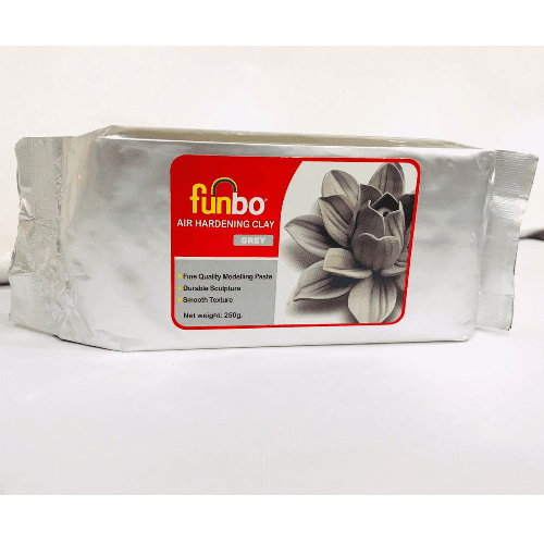 Funbo Air Hardening Clay Gray 250G