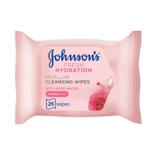 J&J Refresh Normal  Wipes  25'S (Pink)Z025