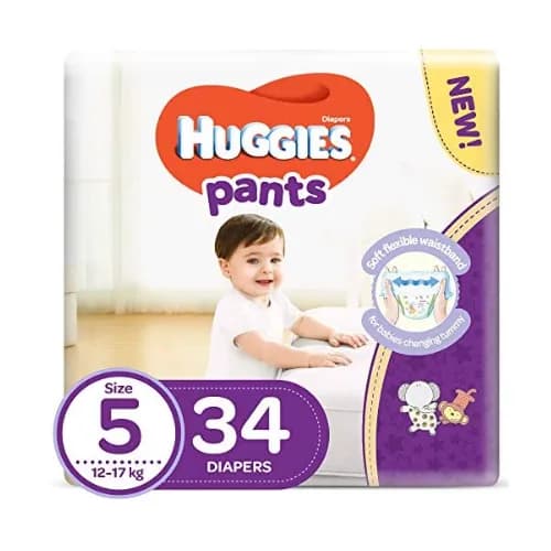 Huggies Pants Size 5 34Pcs