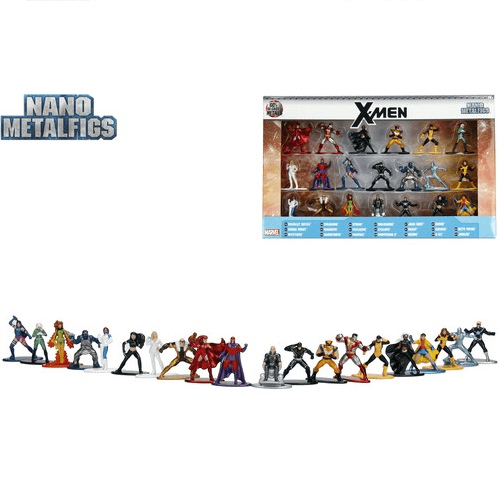 Nano Metalfigs Marvel X-Men 20 Pk