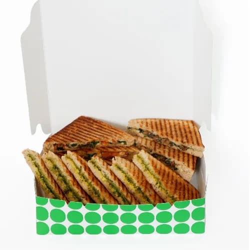 18 Grilled Sandwiches Selection