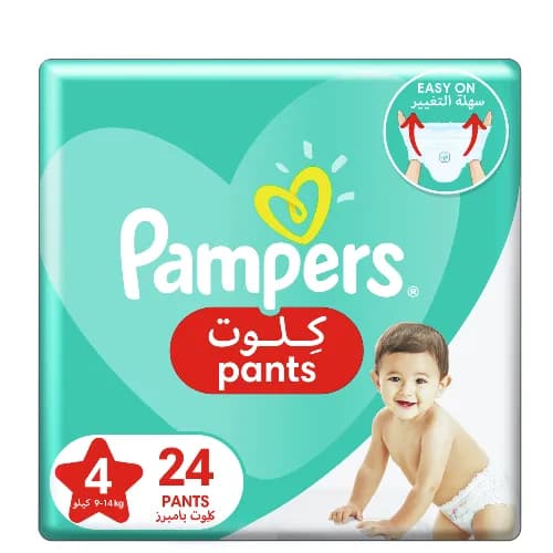 Pampers Baby Dry Pants Size 4  24 Pcs