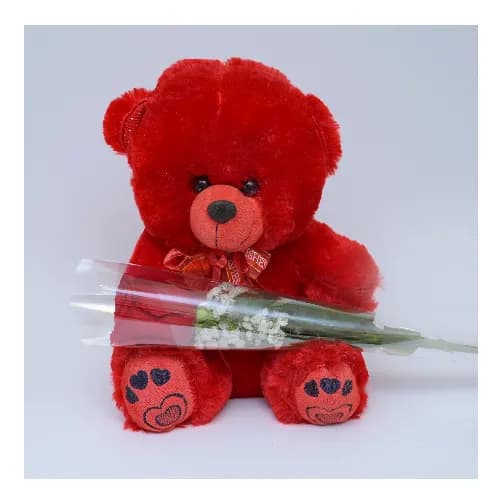 Bear With Flower