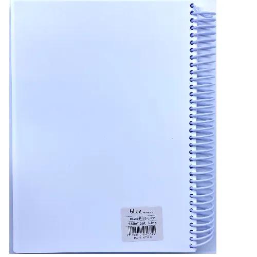 University Notebook A4 180 Sheets - White