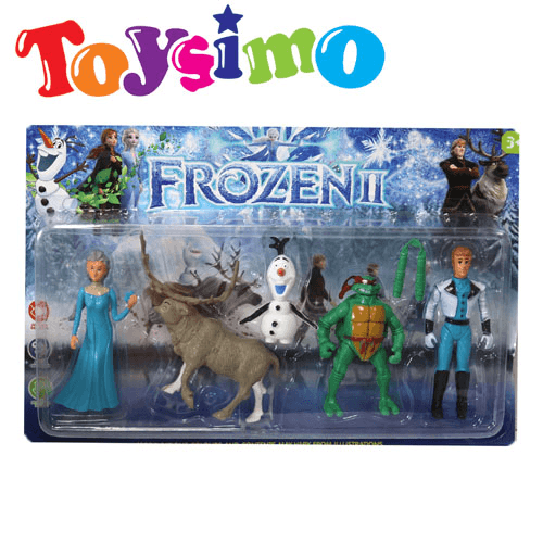 Frozen and ninja turtle set