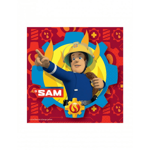 Fireman Sam Luncheon Napkins - 20pcs