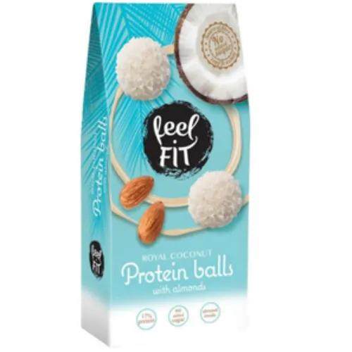 Royal Coconut, Protein Balls With Almonds 63G