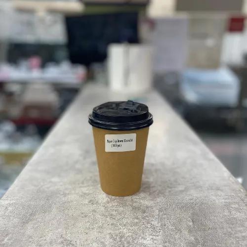 Paper Cup 12 Oz Kraft Normal With Lid