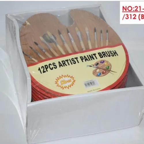 Painting Brush Package With Wooden