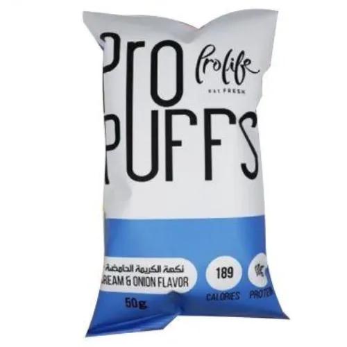 Prolife Protein Puffs Sour Cream & Onion Flavor