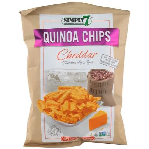 Simply 7 Quinoa Chips Cheddar - Gluten Free, Gmo Free 79G