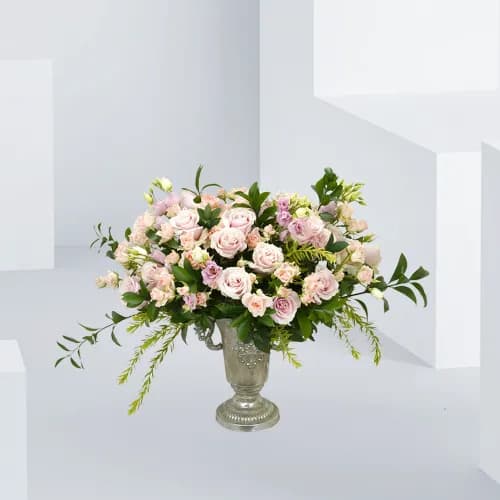 The Royal Pink Urn Blooms - 4114