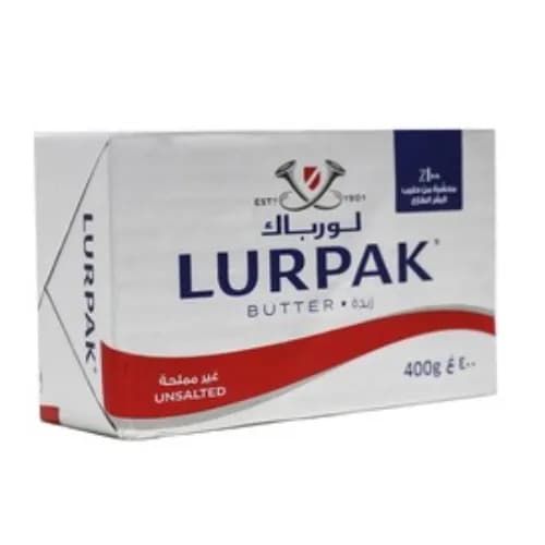 Lurpak Unsalted Butter 400G