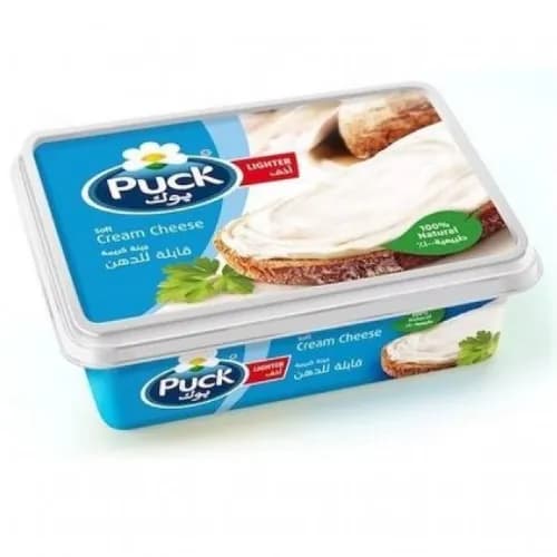 Puck Natural Light Soft Cream Cheese Spread Tub 200g