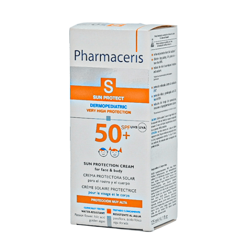 Pharmaceris,Sun Protection Cream For Kids (Face & Budy)125 Ml  