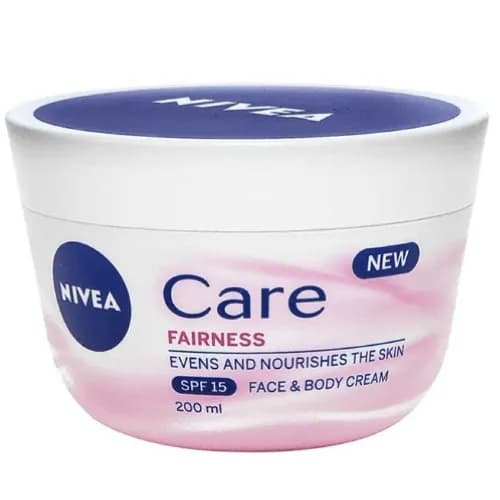 Nivea Care Fairness Face & Body Cream Spf15 200Ml