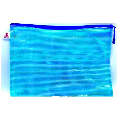 Zipper File Bag Net A4 From Doha Blue - 6061