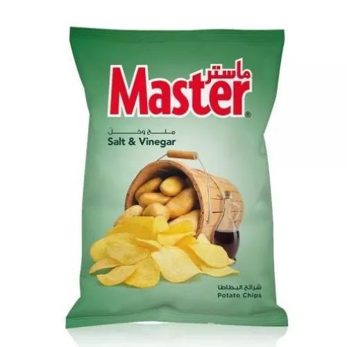 Master Potato Chips Salt & Vinegar Flavor 110G