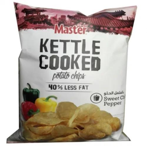 Master Kettle Cooked Potato Chips With Sweet Chili Pepper 45g