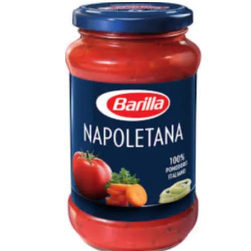 Barilla Napoletana Pasta Sauce With Mediterranean Herbs - Gluten Free 400g