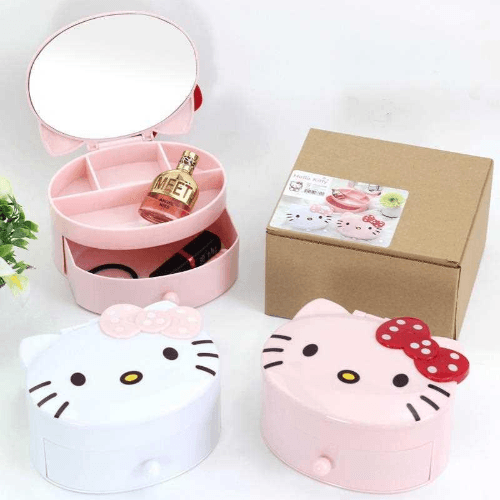 White Hello Kitty Jewelry Box