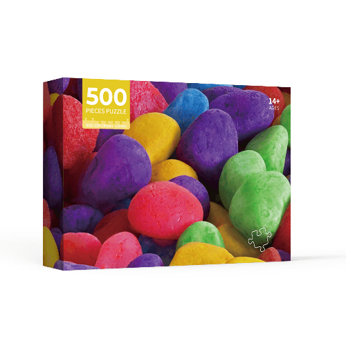 Colorful Rock Puzzle