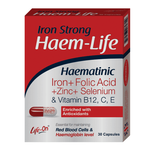 Life-On Haem- Life 30's Caps