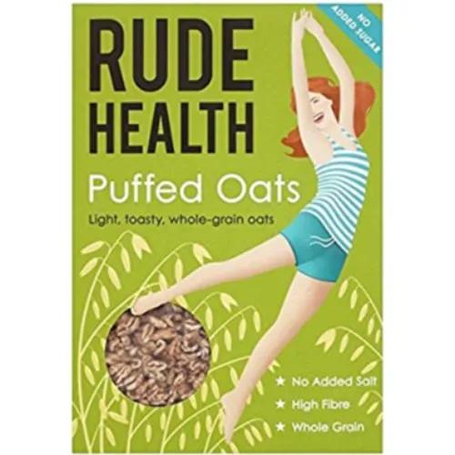 Rude Health Wholegrain Puffed Oats - No Added Sugar, No Added Salt 175g