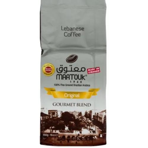 Maatouk Lebanese Coffee 100% Finegound Brazilian Arabica 450g