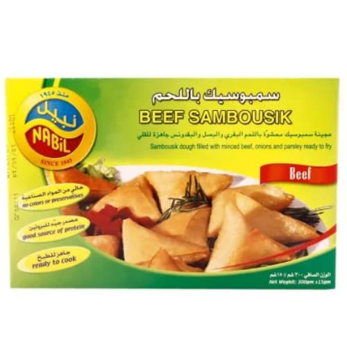 Nabil Frozen Beef Sambousik 300G