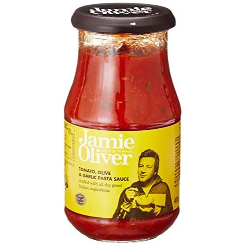 Jamie Oliver Tomato, Olive & Garlic Pasta Sauce 400g