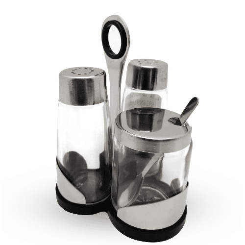 Salt ,Pepper & Mustard Set