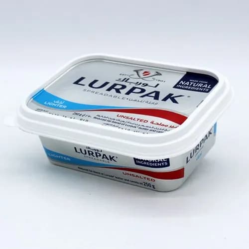 Lurpak Spreadable Light Unsalted Butter 250G