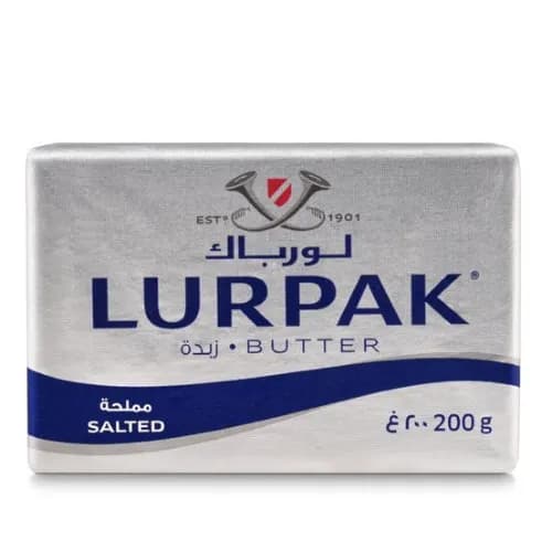 Lurpak Salted Butter 200G