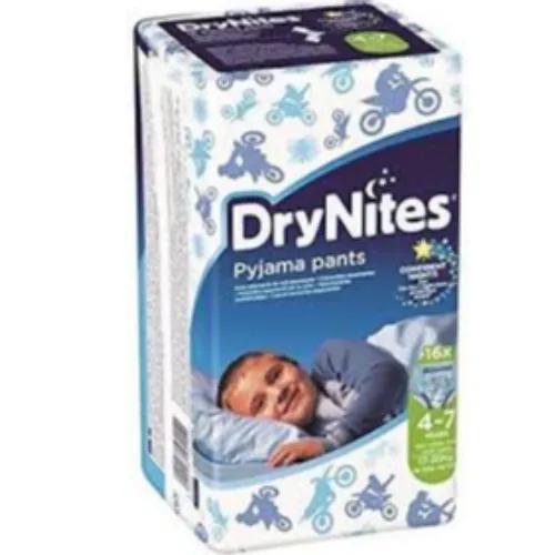 Drynites Pyjama Pants Age 4-7 Years - Boy (17-30Kg) 16Pc