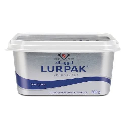 Lurpak Spreadable Salted Butter 500G