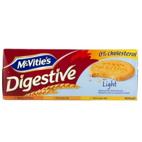 Mcvities Digestive Light Wholewheat Biscuits - Artificial Flavors Free, Artificial Colors Free 400g