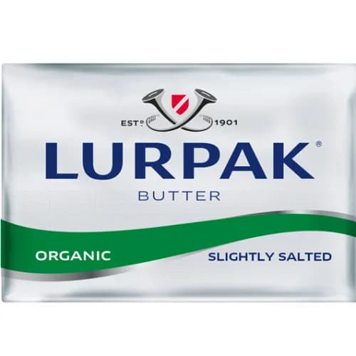 Lurpak Organic Unsalted Butter 200G