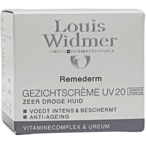 Louis Widmer Remederm Face Cream Uv 20 (50Ml)