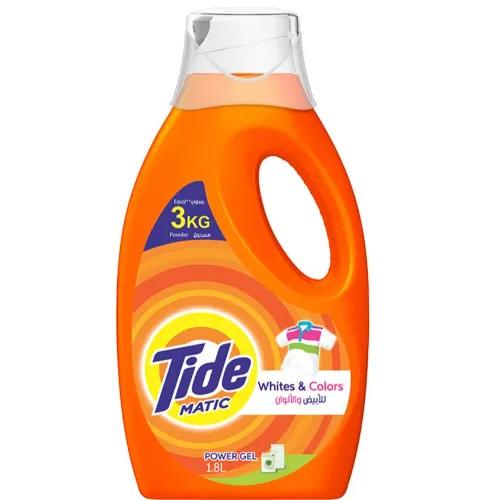 Tide Automatic Whites & Colors Power Gel Detergent 1.8 L