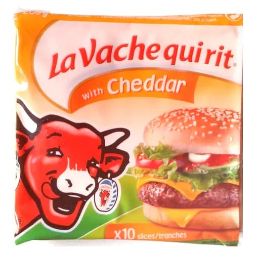 La Vache Qui Rit Processed Cheddar Cheese (10 Slices) 200g