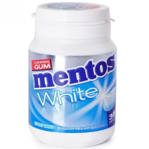 Mentos White Gum Sweet Mint 54G