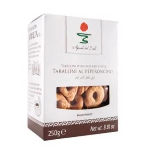 Agricola Del Sole Hot Red Pepper Taralli Crackers 250G