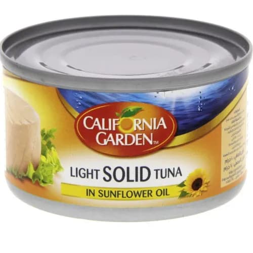 California Garden White Solid Tuna In Sunflower Oil 100g