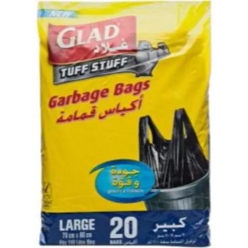 Glad Garbage Bags Large- Handle Tie 110l