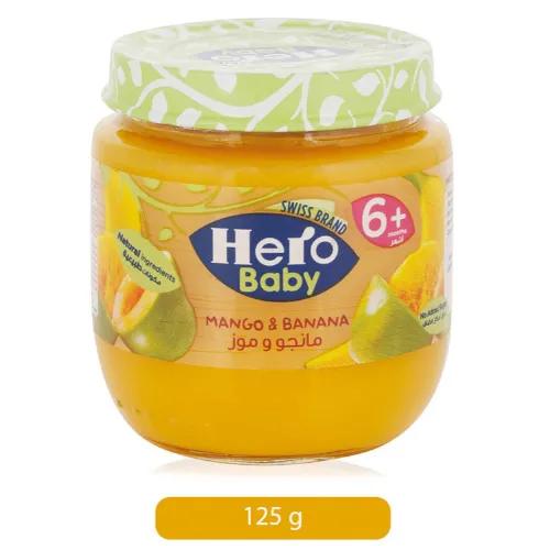 Hero Baby Food Mango Banana 125g