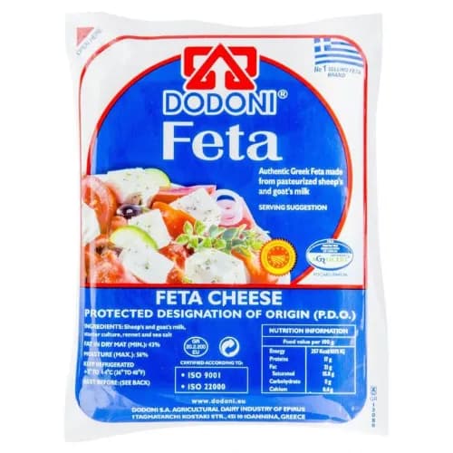 Dodoni Feta Cheese 200G