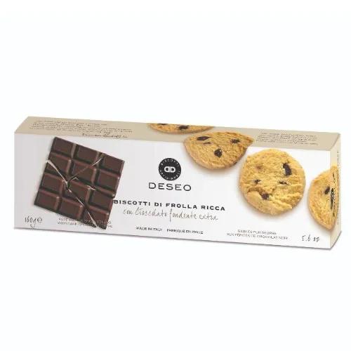 Deseo Butter Biscuits Dark Chocolate 160G