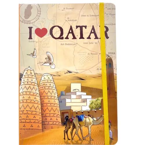 Notebook I love Qatar A5 - 5423